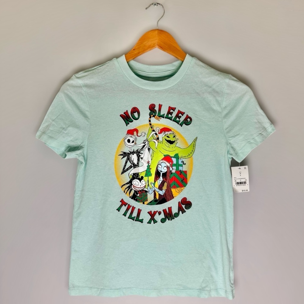 New Kids Size M (8) Disney Tim Burton’s The Nightmare Before Christmas,No Sleep